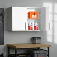 thumbnail image 3 of Prepac Elite 32 in. W x 24 in. H x 16 in. D Stackable Wall Cabinet, White, 3 of 16