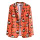 thumbnail image 1 of Hombres Casual Serie de flores étnicas Traje estampado versátil Chaqueta de traje con abertura en la espalda Pompotops oipoqjl40163, 1 of 9