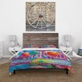 thumbnail image 3 of Designart 'Daydream House In The VIllage' Juego de Funda Nórdica Tradicional, 3 of 5