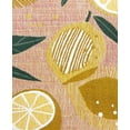 thumbnail image 7 of TOWN & COUNTRY LUXE Livie Fresh Lemon Everwash® Washable Multi-Use Decorative Rug, Kitchen Rug, Low-Profile Door Mat, Bedroom Rug and Dorm Room Rug with Non-Slip Backing, Peach Pink, 24"x40", 7 of 7