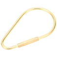 thumbnail image 3 of Screw Lock Brass Keychain, Gourd-shaped Keys Holder Screw Lock Keychain Retro  For Outdoor S, 3 of 8