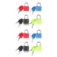 thumbnail image 4 of Langgg 4x Keyed Padlocks Ultimate Locking Solution For Suitcase Easy To Small Padlocks For Suitcases 2Set, 4 of 6