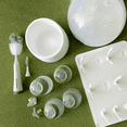 thumbnail image 2 of Nanobebe Baby Bottle Ultimate Feeding and Cleaning Set, Newborn to Baby, Sage, 2 of 5