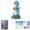 B, variant on Mythical Sea Creature DIY Bead Kit, Crystal & Sea-Glass Beading Set for Beginners, Detailed Photo Instructions, Sparkling Home Decor Accents, Collectible Art Project