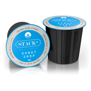 STACK STREET 80 Count Donut Shop Single-Serve Coffee Pods, Compatible With Keurig 2.0 K-Cup Brewers