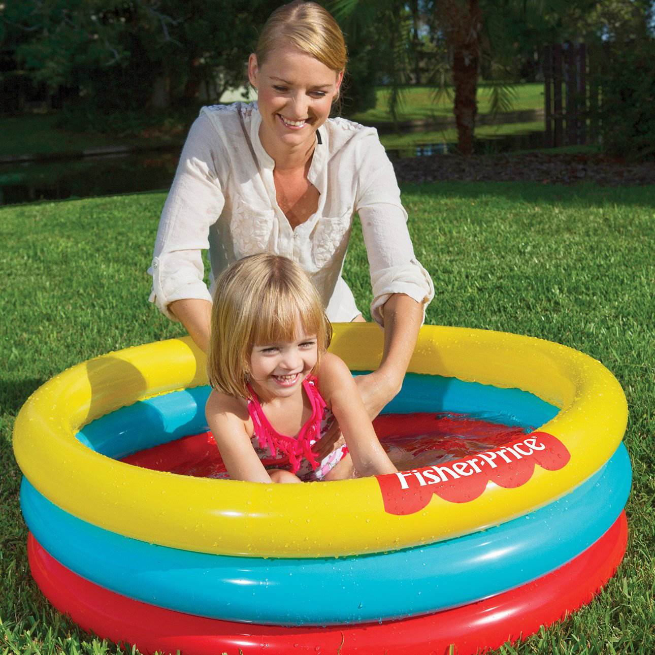 Fisher-Price 3 Ring Fun And Colorful Ball Pit Pool For Ages 2 And Up | 93501E-BW - image 4 of 5