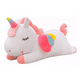 thumbnail image 1 of 50cmunicornio Pony De Peluche Arcoiris Tipo Pegaso Almohada blanco, 1 of 4