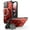 Red, variant on SUPCASE for iPhone 16e/15/14/13 6.1" Case with Camera Cover Stand (UBMag XT), [Compatible with MagSafe] [Built-in Kickstand] [Military-Grade Protection] Heavy Duty Magnetic Case for iPhone 16e, Red