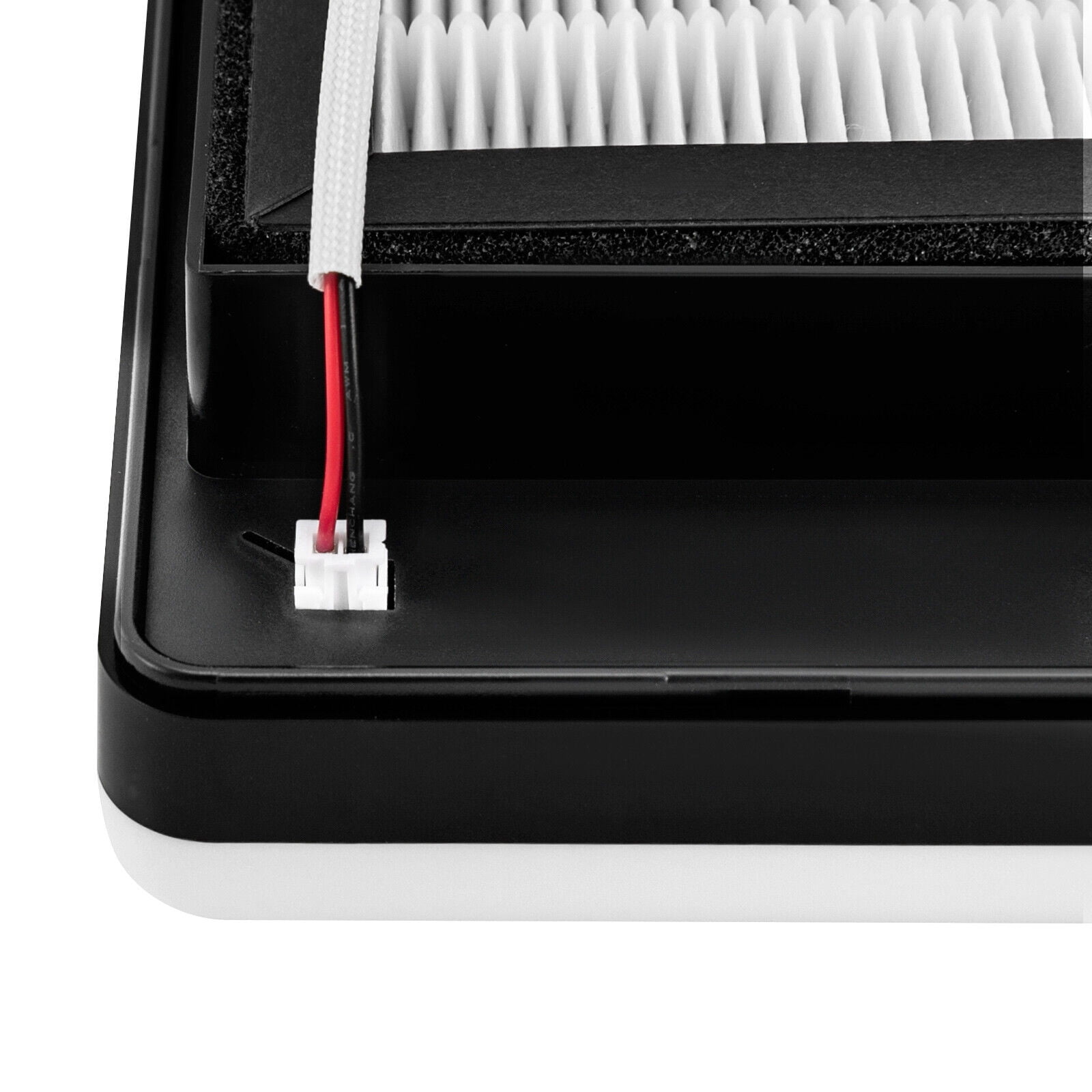 60W Dentistry Vacuum Cleaner Dental Lab Vacuum Cleaner With 3 LED Spotlights White 19*19*21cm