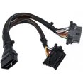 thumbnail image 1 of Obd Ii Cable 16 Pin Obd 2 Adaptador divisor Cable de extensión Macho a hembra Dual Y Conector Obd2 Interfaz Línea extendida,11 Feliz Sencillez, 1 of 5