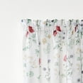 thumbnail image 2 of Martha Stewart Martha’s Garden Curtain Swag, Multicolor, Pole Top, Semi Sheer, Indoor, Adult, 1 Piece, 27" x 30", 2 of 6