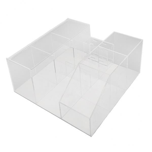 2x Funda de almacenamiento de suministros de pestañas, transporte de extensión de pestañas falsas para suministros de herramientas de extensió shamjiam organizador de maquillaje