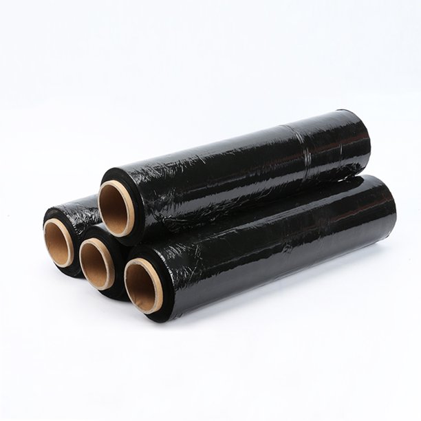 1 Roll 20"x400M Black Carton Pallet Stretch Film Hand Shrink Wrap