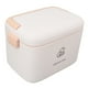 thumbnail image 5 of CAJA DE ALMACENAMIENTO DE MEDICAMENTOS DE PP ENGROSADA, Contenedor de Medicina Familiar Duradero Con Bandeja Extraible, Gran Capacidad, Para El Hogar y Los Vijes, 5 of 7