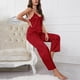 thumbnail image 2 of Gibobby pijamas a juego Pijama de encaje 2023 para mujer, conjuntos de camisón de encaje, lencería de satén, camisón, conjuntos de pijama para dormir, conjuntos de pijama (Rojo, L), 2 of 4