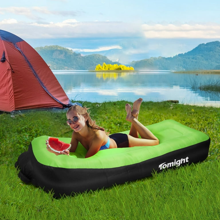 Auto-inflatable Lounger Air Mattress Portable Sofa Couch  Hammock Anti-Air Leaking Waterproof for Backyard Lakeside Beach Traveling  Camping Compression Sacks with Electric Pump,No-need Running : Sports &  Outdoors