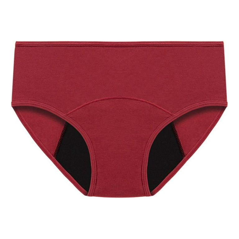 OVTICZA Menstrual Underwear for Women Heavy Plus Size Low Rise