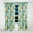 thumbnail image 3 of Designart "Impressionist Verdure" Floral Blackout Curtain Single Panel, 3 of 4