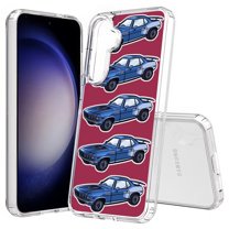 TalkingCase Slim Fit Phone Case Compatible for Samsung Galaxy S25  Plus(Not S25/ S25 Ultra), Plymouth Hemi Cuda Print, Lightweight,Flexible, USA Print