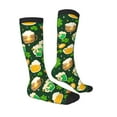 thumbnail image 4 of Lsque St Patrick's Day10 Printed Crew Socks Men's Women's LightWeight Thin Casual Calf Socks ,Knee High Socks,Cotton Socks, 4 of 9