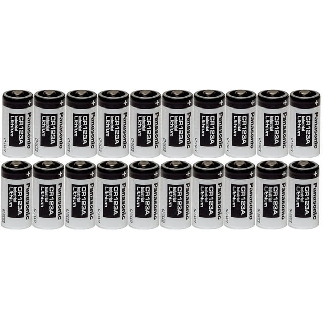 Batería Panasonic CR123A 123A 3V Litio para dispositivos electrónicos