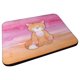 thumbnail image 1 of ""Caroline'S Treasures Posavasos Decorativos Con Diseño De Gato Naranja En Acuarela, 3,5 Cm, Multicolor"", 1 of 1