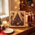 thumbnail image 6 of syligr Christmas Tree Diamond Art for Adults, Vintage Christmas Pearl Art Kits, DIY Pearl Diamond Kit, Winter Bead Crafts Ornament, Xmas Party Decorations for Mantel, Unique Gift/Favors, 6 of 9