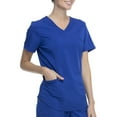 thumbnail image 2 of Scrubstar Short Sleeve Mock Neck Wrap Scrub Top (Women's), 1 Count, 1 Pack, 2 of 9