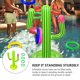 thumbnail image 4 of 1 juego de juguetes para piscina, juegos de piscina para fiestas de verano, juego de lanzamiento de aros para piscina, 4 of 4