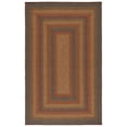 thumbnail image 2 of SAFAVIEH Braided Dorinda Bordered Reversible Area Rug, Green/Rust, 5' x 8', 2 of 12
