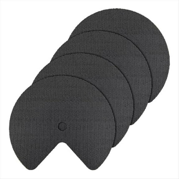 Rollbacks & More 4Pcs Lazy Shelf Liner Non Adhesive Kitchen Cabinet Liners Skid Mats for Corner Drawer Pantry 26 Inch-B