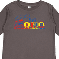 thumbnail image 4 of Inktastic Train Big Bro Boys Long Sleeve Toddler T-Shirt, 4 of 5