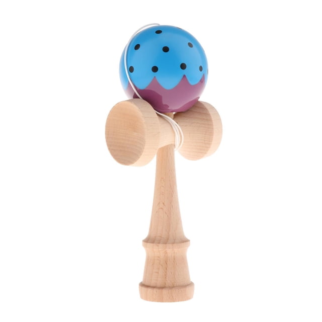 Kendama - Bola De Habilidad De Madera Tradicional Para Ni?os, Para Principiantes Sunnimix Bola de habilidad Kendama japonesa