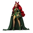 thumbnail image 2 of DC Poison Ivy Collector Fashion Doll with Doll Stand and Accessories, 2 of 10