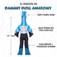 thumbnail image 5 of Dammit Doll - Classic Random Color, Stress Relief - Gag Gift - 1 Doll - Sports Themed, 5 of 5
