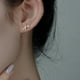 thumbnail image 5 of Sonducket 1 par de pendientes de tijera para mujer, pendientes de decoración de diamantes de imitación, pendientes de aleación para novia, Ropa, zapatos y accesorios Miscelánea, 5 of 6