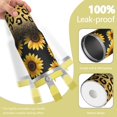 thumbnail image 2 of 30 Oz Tumbler Yellow Leopard-print Sunflower Tumbler with Lid and Straw, Birthday Gift Cup for Friend Women Men Coffee Travel Mug Thanksgiving Day Halloween Christmas Gift Water Bottle, 2 of 7