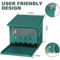 thumbnail image 2 of Squirrel Feeder for Outside Tree, Metal Squirrel Feeder with 3 Windows, Funny Squirrel Picnic Table Feeder for Chipmunks, Weatherproof Squirrel House Box for Outdoors$$Garden & Patio, 2 of 6