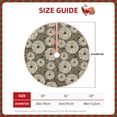 thumbnail image 2 of Sikiie Dandelion Flower Christmas Tree Skirt, Christmas Tree Decorations, Christmas Decor, Tree Mat Decoration(30-48IN)-30", 2 of 6
