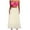 Beige, variant on JGTDBPO Flowy Boho Maxi Skirt for women Trendy High Waist Elastic A Line Pleated Ruffle Tiered Summer Casual Beach Long Skirts