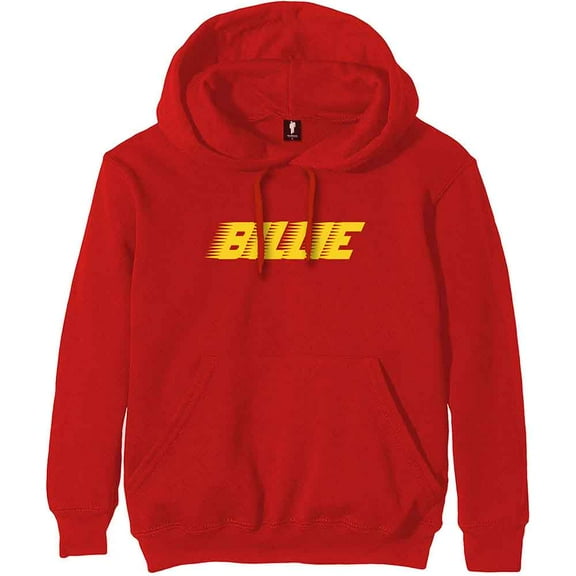 Billie Eilish Unisex Pullover Hoodie Sweatshirt Racer Logo (Small)