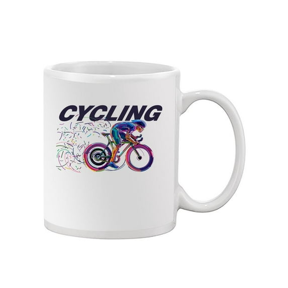 Cycling Quote Design Mug Unisex's -Image by Shutterstock