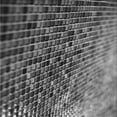 thumbnail image 1 of Ahgly Company Machine Washable Indoor Square Transitional Iridium Black Area Rugs, 4' Square, 1 of 7