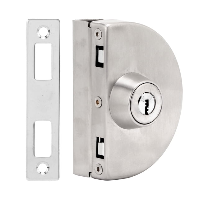 Sliding Door Security Bar,Glass Door Lock Half Door Security Bar Display Case Lock Sturdy Construction