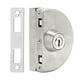 thumbnail image 3 of Cerradura De Vitrina, Cerradura De Puerta Corrediza De Vidrio De Acero Inoxidable Semicircular Para Cocina, Hogar, Oficina, 3 of 7
