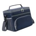 thumbnail image 1 of Sac de pique-nique 16L Sac à lunch à la fuite Gardez les plats au chaud et froids avec des sacs de soie pour les employés de bureau Pic en plein air, 1 of 1