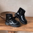 thumbnail image 1 of Children's Boots, Single Boots, Solid Color, Cute, Fashionable, Exquisite Short Boots, 1 of 5