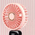 thumbnail image 1 of Folding Fan,Folding Fan USB Digital Hand Fan Handheld Fan Luxury Finish, 1 of 3