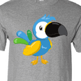 thumbnail image 4 of Inktastic Tropical Parrot, Colorful Parrot, Tropical Bird T-Shirt, 4 of 5