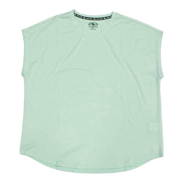 Playera Athletic Works para Caballero Sin Mangas Aqua Talla G